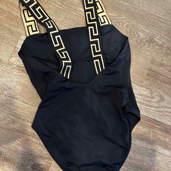 VERSACE GRECA BORDER ONE-PIECE SWIMSUIT - Picture 6 of 6